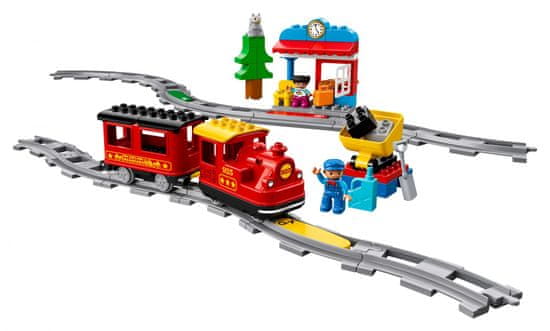 LEGO DUPLO Town 10874 Parni vlak - Odprta embalaža
