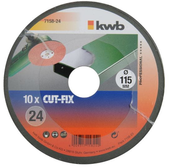 KWB brusilna plošča za kovino CUT-FIX (715860), GR 60