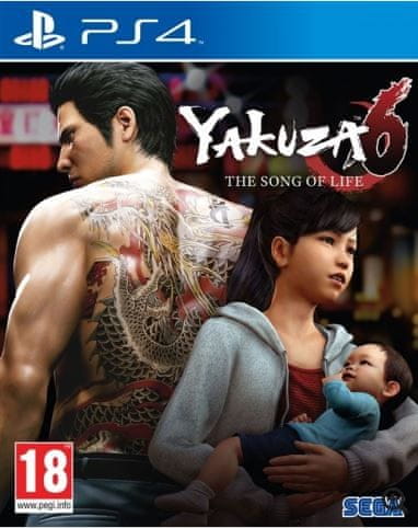 Sega Yakuza 6 Song of Life - Launch Edition PS4