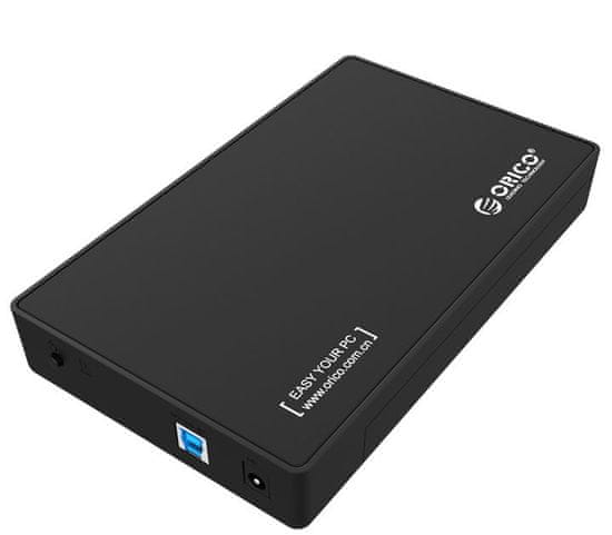 Orico zunanje ohišje za HDD/SDD 3588US3, 3,5", USB 3.0 v SATA3, črn