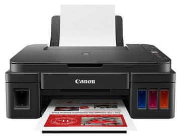 Canon brizgalna večnamenska naprava Pixma G3411 + GRATIS črno črnilo