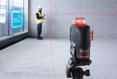 BOSCH Professional linijski laser GLL 3-80 C + laserski sprejemnik LR7 v L-Boxx-u (0601063R05)