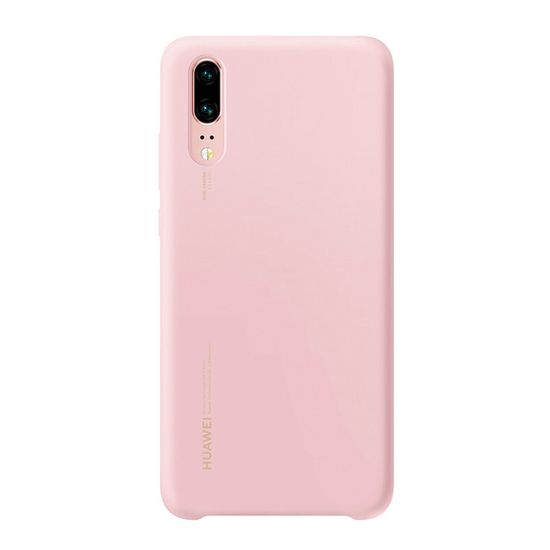 Huawei silikonski ovitek za Huawei P20, roza