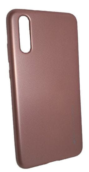 Goospery silikonski ovitek i-Jelly Metal za Huawei P20, roza
