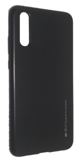 Goospery silikonski ovitek i-Jelly Metal za Huawei P20, črn