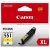 Canon CLI-551, XL, rumena