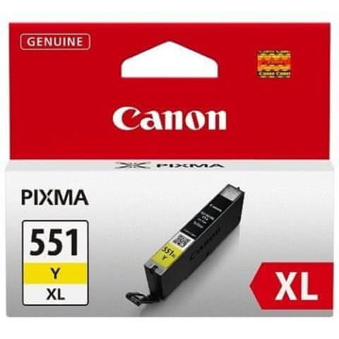 Canon CLI-551, XL, rumena