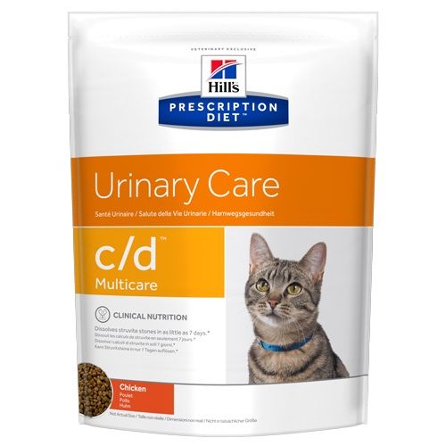 Hill's c/d Multicare Feline hrana za mačke, s piščcancem, 1,5 kg