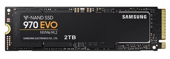 Samsung SSD disk 970 EVO 2 TB, M.2, PCI-e NVMe (MZ-V7E2T0BW)
