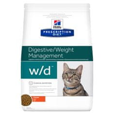 Hill's w/d hrana za mačke, s piščancem, 1,5 kg