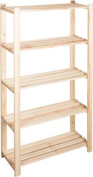 Westside lesen regal s policami, 5 polic