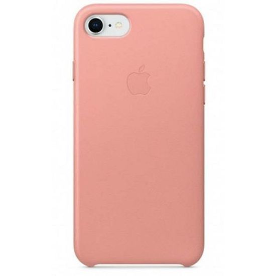 Apple usnjeni ovitek iPhone 8/7 Leather Case - Soft Pink