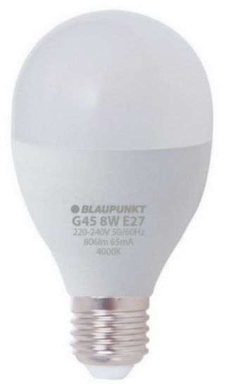 Blaupunkt LED žarnica 8 W, E27, 4000 K (G45-2)
