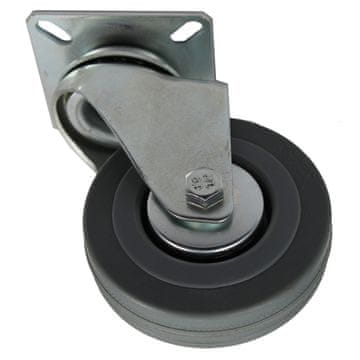 Popar gibljivo transportno kolo, 160 mm, 160 kg