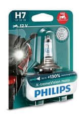 Philips žarnica H7 X-tremeVision Moto 12V 55W + 130%