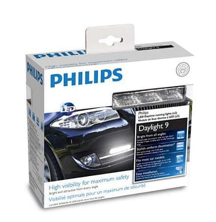 Philips dnevne LED luči DRL LED DayLight9 WLED 12 V