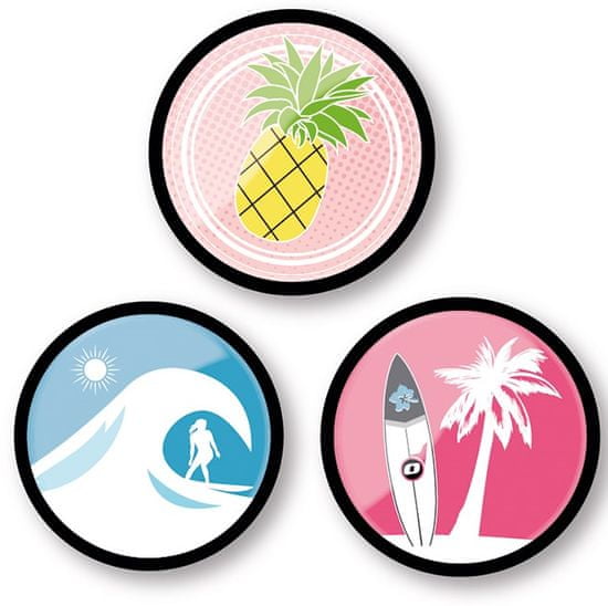 Nikidom Roller Pins Aloha komplet značk