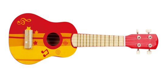 Hape otroška kitara, mala rdeča