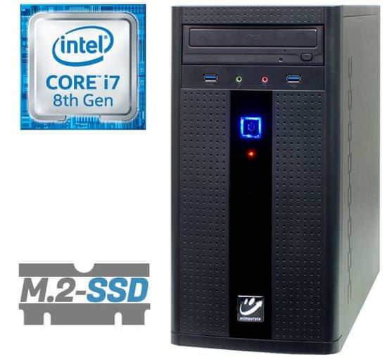 mimovrste=) namizni računalnik i7-8700/16GB/SSD256GB+HDD2TB/GTX1060/FreeDOS (PC-G2875-M)