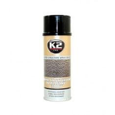 K2 barva za plastične površine Bumper Spray, 400 ml, črna
