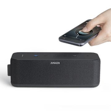 Anker prenosni Bluetooth zvočnik SoundCore Boost 20W, črn