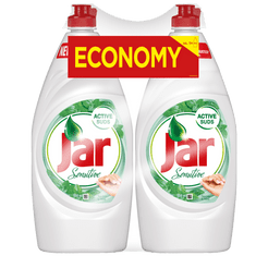 Jar detergent za pomivanje posode Sensitive Tea Tree & Mint, 2 x 900 ml