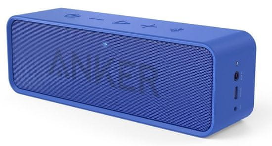 Anker SoundCore prenosni Bluetooth zvočnik, moder - Odprta embalaža