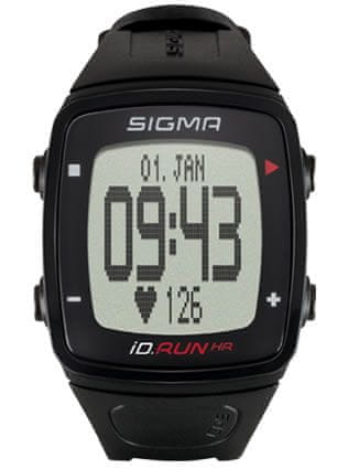 Sigma pulzmeter iD.RUN HR, črn - Odprta embalaža