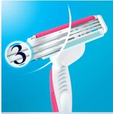 Gillette britvice Simply Venus 3 Pink, 6 kosov