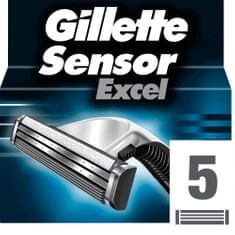 Gillette brivna glava Sensor Excel, 5 kosov