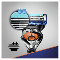 Gillette Fusion ProGlide Flexball brivnik + 2 rezilni glavi