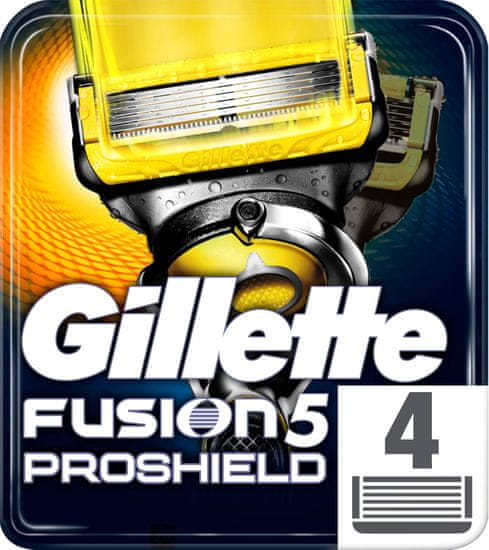 Gillette brivne glave za moške Fusion5 ProShield, 4 kosi