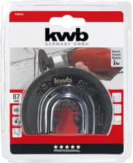 KWB polkrožni nastavek za ploščice in fuge, HM, 85 mm (709542)
