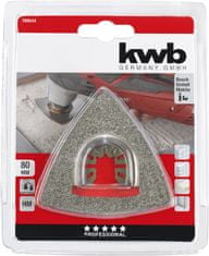 KWB trikotni nastavek za grobo brušenje, HM, 80 mm (709544)