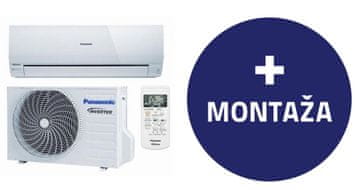 Panasonic klimatska naprava CS/CU-Z18SKE, z montažo