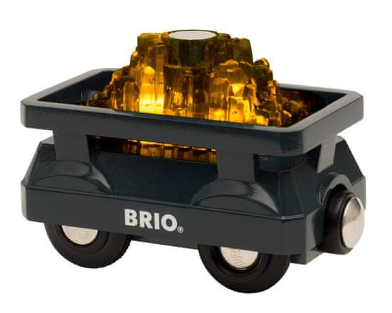 Brio World 33896 sijajen vagon z zlatom