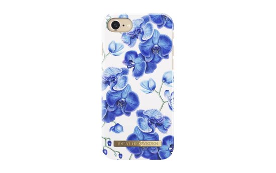 iDeal of Sweden ovitek za iPhone 8/7/6 Baby Blue Orchid, modro-bel