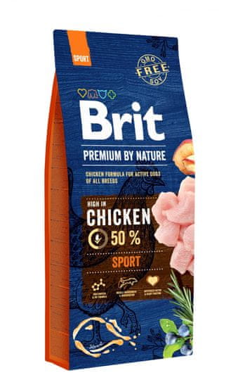 Brit hrana za pse Premium by Nature Sport, 15 kg