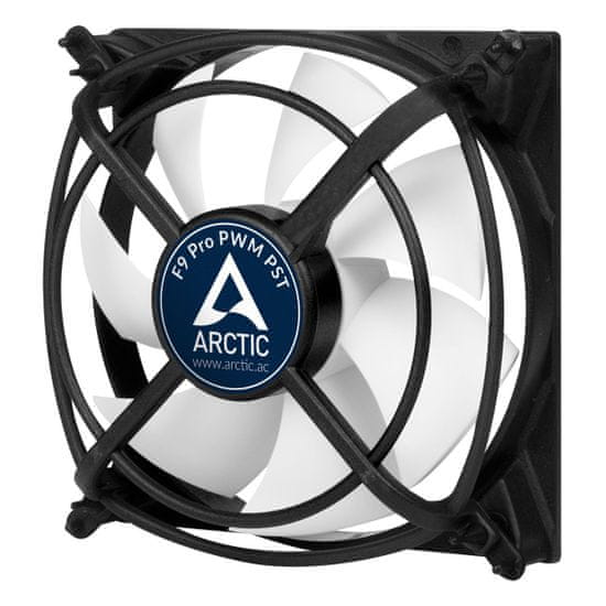 Arctic ventilator z zaščito F90 PRO PWM PST, 92 mm, 4-pin