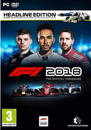 Codemasters igra F1 2018 Headline Edition PC