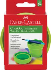 Faber-Castell lonček Click&Go, svetlo zelen