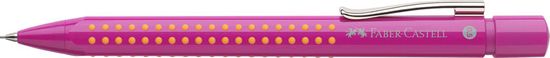 Faber-Castell tehnični svinčnik Grip 2010, M, roza-oranžen