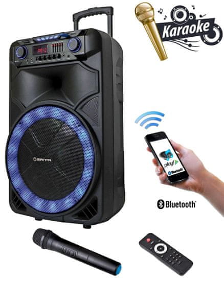 Manta SPK5023 Orion zvočni sistem za karaoke Manta - Odprta embalaža