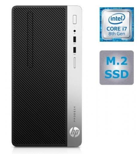 HP namizni računalnik ProDesk 400 G5 MT i7-8700/8GB/SSD256GB/W10P (4CZ33EA#BED)
