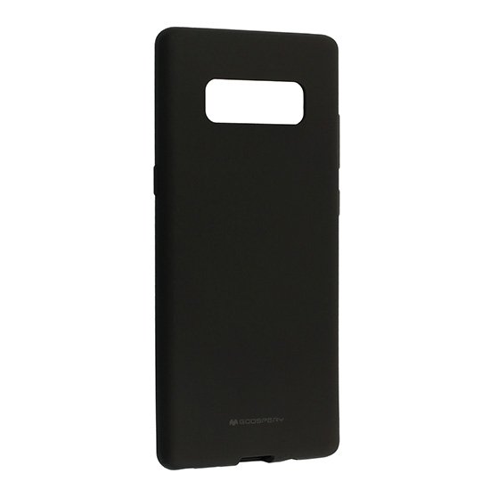 Goospery Ultra tanek silikonski ovitek za Galaxy Note 8 N950, črn