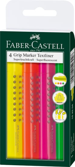 Faber-Castell marker Fluo Grip 4/1