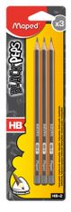 Maped grafični svinčnik Black'Peps HB 3/1 Blister