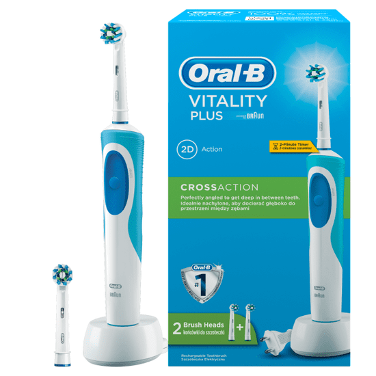 Oral-B električna zobna ščetka Vitality Plus Cross Action