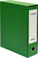 Optima registrator A4/80 Classic Box, zelen
