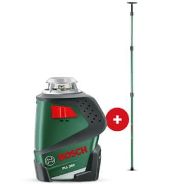 Bosch linijski laser PLL 360 + teleskopska palica TP 320 (0603663003)